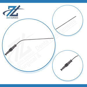 ท่อดูดแบบดึงกลับได้ ความยาว 220 มม. ทำจากสแตนเลส เครื่องมือผ่าตัด ได้รับการรับรองมาตรฐาน CE ผลิตในปากีสถาน - Product Image 4