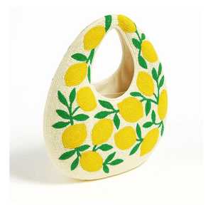 Bolso de Magnolia con cuentas, monedero con cuentas florales, bolso de flores blancas, bolso de hombro de primavera, monederos con cuentas de verano, hecho a mano floral - Product Image 3