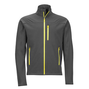 Chaqueta Softshell de Invierno de Lona Personalizada de Alta Calidad al por Mayor, con Cierre Frontal, Resistente al Viento, Impermeable, Transpirable, de Secado Rápido y Ecológica - Product Image 1