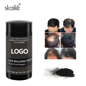 Commercio all'ingrosso Private Label Logo personalizzato organico Vegan Styling fibra per capelli cheratina polvere Spray applicatore fibra per la costruzione dei capelli