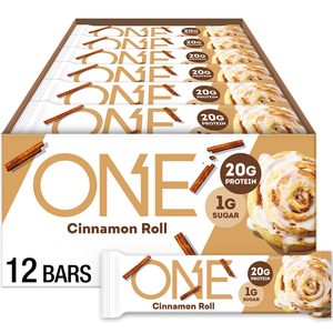 ONE Protein <b>Bars</b>, Cinnamon Roll, 2.12 oz (12 Count) - Product Image 1