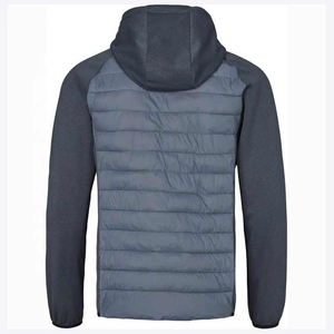 Chaqueta de invierno de lana recubierta de alta calidad para hombre, soporte acolchado, acolchado de poliéster cálido, diseño de calle principal, servicio OEM - Product Image 6