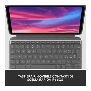 Funda con teclado para iPad 10.9 10ª generación COMBO TOUCH, color gris Oxford 920 011438 - Product Image 3