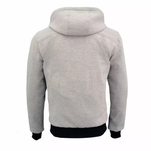 Sudaderas con Capucha Casuales de Invierno para Hombre, con Logotipo Personalizado, Lisas, Tallas Regulares, con Cierre, 100% Algodón - Product Image 5