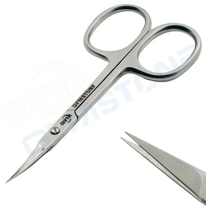 Ciseaux à cuticules en acier inoxydable de haute qualité, outil professionnel de manucure et pédicure pour les soins des ongles, pour une utilisation en salon de beauté - Product Image 6