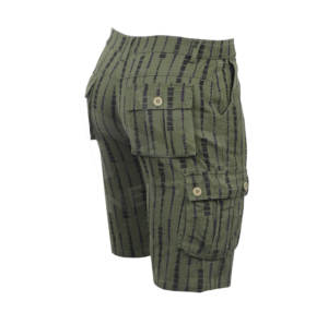 Short cargo léger en coton et nylon pour hommes Pantalon de travail décontracté au genou avec style veste pour garçons - Product Image 3