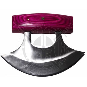 Cuchillo de Cocina Ulu Mincing con Logotipo Personalizado, Hoja de Acero con Alto Contenido de Carbono, Mango de Madera, Apto para Lavavajillas, Diseño Moderno para - Product Image 3