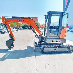 Mini-excavatrice sur chenilles Takeuchi blanche avec godet et chenilles - Product Image 3