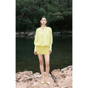 แฟชั่นคุณภาพสูงฤดูร้อนเสื้อผ้าอย่างเป็นทางการผู้หญิงกระโปรงเสื้อมุกMIDIกระโปรง 35% ผ้าไหม 65% ผ้าฝ้าย - Product Image 1