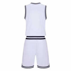 ชุดบาสเก็ตบอลแบบสั่งทำพิเศษ ดีไซน์ใหม่ เสื้อผ้ากีฬา ระบายอากาศได้ดี - Product Image 3