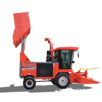 Meilleure récolteuse de fourrage Grande hacheuse d'ensilage Machine récolteuse d'ensilage d'herbe