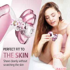 Depiladora Eléctrica Recargable para Mujer, Uso en Seco y Húmedo, para Rostro, Axilas y Vello Púbico, Diseño Impermeable para Uso Doméstico - Product Image 2