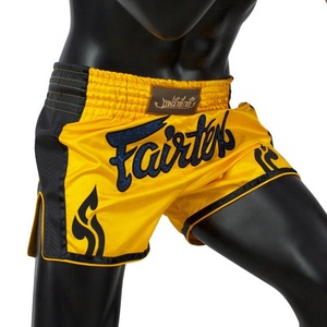 Breathable Muay Thai Boxing Shorts Soft Satin Athletic Training <b>Trunks</b> Lightweight Kickboxing Shorts for <b>Men</b> Fitness - Product Image 2