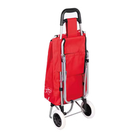 Sac personnalisé de chariots de chariot de Gimi de traction de main avec la roue pour la voiture d'escalade de centre commercial âgé