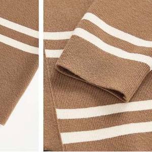 Cárdigan de Punto a Rayas para Hombre, Cárdigan de Punto Holgado, Simple, con Botones, a la Venta - Product Image 6