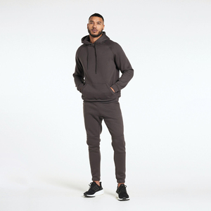 กางเกงวอร์มเอวสูงของผู้ชายกางเกงวิ่งออกกำลังกายฟิตเนสแบบเรียบโลโก้ตามสั่ง - Product Image 6