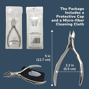 Herramienta de Manicura y Pedicura de Alta Precisión con Cuchilla Curva Afilada, Cortaúñas de Acero Inoxidable para Uñas Encarnadas, Alicates de Podología - Product Image 6