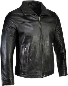 Chaqueta de Cuero Personalizable de Alta Calidad para Hombre, Resistente al Viento, con Cuello Alto, Bordado Frontal, Ropa de Moda Única - Product Image 1