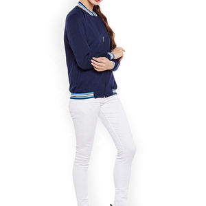 Chaqueta de Béisbol Estilo Universitario de Manga Larga para Mujer, Transpirable, Ecológica, de Algodón y Lana, Ropa Urbana de Primavera/Invierno, Piel de Oveja - Product Image 6