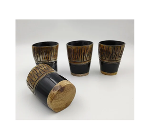 แก้วดื่มควายฮอร์นสไตล์วินเทจแก้วไวกิ้งสไตล์ยุคกลาง - Product Image 3