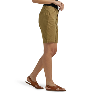 Shorts pour femmes de qualité supérieure Design personnalisé Chino de couleur unie Plus Size à la mode Slim Fit respirant confort lavé - Product Image 3