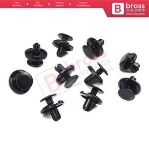 BCF2349 10 Piezas Retenedor de Tipo Empujable para Guardabarros, Color Negro, para 71741883 09409 07332 000 90467 09164 - Product Image 4