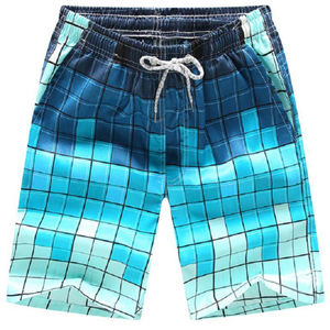 Bonne qualité été Shorts de plage pantalons hommes coloré cordon séchage rapide natation nouveauté grande taille hommes Shorts d'été - Product Image 4