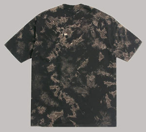 Camiseta personalizada de algodón 100% lavada con ácido para hombre, Camiseta holgada informal sólida de talla grande con hombros caídos y peso pesado 200 GSM Stone Wash - Product Image 3