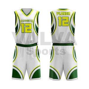 Pantalones cortos de baloncesto personalizables de alta calidad con certificado BSCI, conjunto de uniforme deportivo impreso transpirable, estilo actualizado, venta al por mayor - Product Image 5