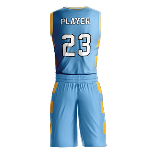 Maillot et short de basketball d'été sans manches en maille respirante, personnalisés par broderie et sublimation, 100 % polyester, vente en gros - Product Image 3