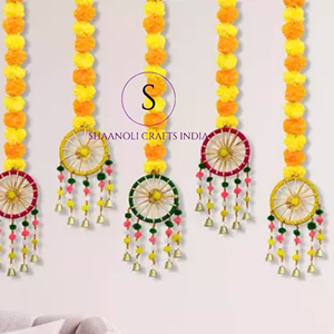 Shubh Labh Hanging Diwali Decor Festive <b>Door</b> Hanging Shubh Labh Welcome <b>Decoration</b> Strings Graland <b>for</b> Festival - Product Image 1
