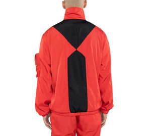 Chándal cortavientos informal personalizado para hombre 100% poliéster impermeable ligero patrón sólido nailon chándal para invierno - Product Image 2