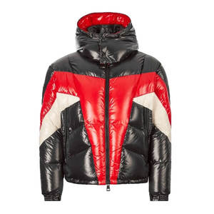 Chaqueta acolchada para hombre, chaqueta negra acolchada para hombre, chaquetas y abrigos de burbujas en la espalda, venta al por mayor de invierno 2024 para hombre, tejido informal con soporte - Product Image 1