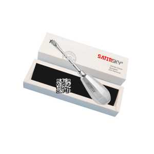 Instrumento de rinoplastia Lima de hueso nasal Herramienta de operación integral nasal Manual de archivo de diente recto de acero inoxidable - Product Image 2