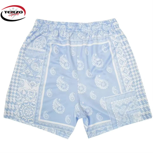 OEM Custom 5 Inch Inseam Gym Basketball Mesh Shorts New Design Double <b>Layer</b> Cotton Spandex Sublimated Blank Solid Pattern - Product Image 5