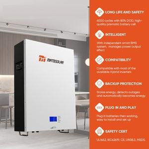 Sistema de Energía Solar Todo en Uno para Balcón, 5Kw, 8Kw, 10Kw, 12Kw, 16Kw, 20Kw, 30Kw, Sistema de Energía Solar Híbrido, Kit Completo para Uso Doméstico - Product Image 1