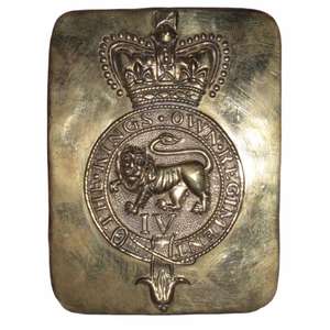 Esta es una Placa de Cinturón con Espada de Águila para Oficial de las Fuerzas Armadas de la Unión Civil - Product Image 2