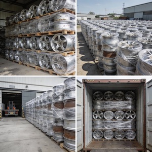 Déchets de jantes en alliage d'aluminium 99% Jantes entières pour le recyclage des métaux Exportation - Product Image 5