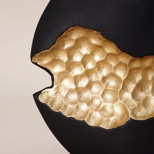 Vase à fleurs en métal plaqué or et argent au design moderne, centre de table pour mariage et décoration d'intérieur - Product Image 4