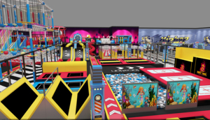Parque Infantil Interior con Temática Deportiva y de Entretenimiento para Niños, con Toboganes y Trampolí<span class=keywords><strong>n</strong></span>, Equipo de Juego para Clubes Infantiles y Centros de Juego - Product Image 5