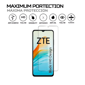 อุปกรณ์ป้องกันหน้าจอกันกระแทกสำหรับ V40เบลด ZTE ดีไซน์พรีเมี่ยม - Product Image 2