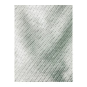 Parure de lit de luxe en coton Piqué, motif floral menthe mentholée, pour la maison, disponible en tailles King et Twin, 4 ou 6 pièces - Product Image 2
