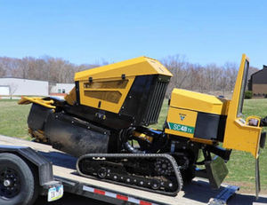 VERMEE SC48TX Chipeadora de Madera Eléctrica con Bomba y Engranaje de Rodamientos - Características Digitales - Product Image 1