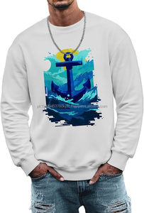 Sudaderas de Forro Polar Bordadas de Moda para Invierno, Unisex, Casuales, de Manga Larga, Cuello Redondo, Corte Holgado, Estilo Oversize - Product Image 2