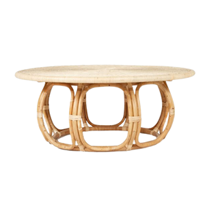 Table basse ronde en rotin en osier à la main meubles de salon tendance meubles d'extérieur meubles de décoration d'intérieur du Vietnam - Product Image 6