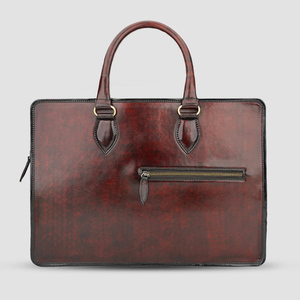 Vente en gros de sacs de voyage en cuir souple de nuit noirs pour hommes, style week-end, sac de voyage en cuir véritable - Product Image 4