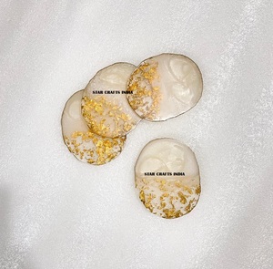 Gran oferta, posavasos de taza de té de diseño atractivo para bebidas, posavasos de resina epoxi, alfombrillas y almohadillas para bebidas frías resistentes al calor, decoración del hogar - Product Image 5