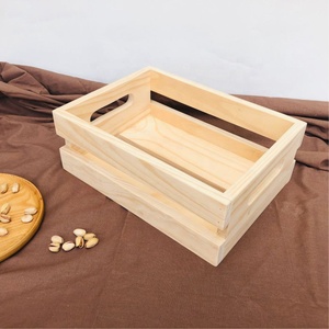 Venta al por mayor en relieve y estampado de madera flor maceta caja para paisaje planta de semillero para almacenamiento de juguetes y Cajas de Regalo - Product Image 3