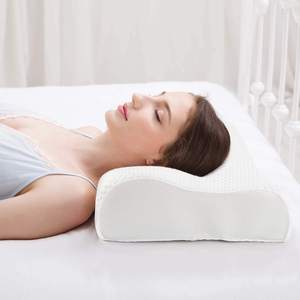 Contour Memory Foam <b>Pillow</b> Orthopedic Neck <b>Support</b> <b>Pillow</b> <b>for</b> Sleeping Ergonomic Cervical <b>Pillow</b> <b>for</b> Side <b>Back</b> Stomach Sleepers - Product Image 1