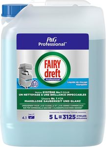 Fairy Professional - Abrillantador para Lavavajillas 5L, Fórmula Profesional para Uso en Cocinas Comerciales - Product Image 3